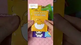 mini gudetama blind bag! 🧡 #sanrio #gudetama#hellokitty#kawaii#asmr#diy#craft#blindbag #papercraft