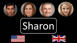 How to pronounce Sharon