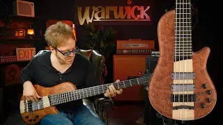 THAT TONE! Stunning Single Cut Neck Through Bass Guitar Demo | Warwick Masterbuilt Thumb SC