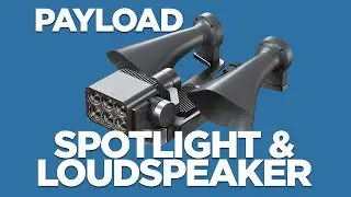 CZI LP35: Spotlight & Loudspeaker untuk Drone DJI M350