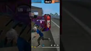 4vs1 #freefiremax #freefire
