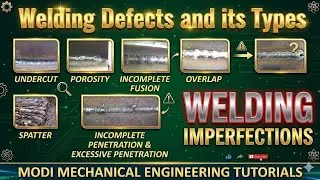 WELDING DEFECTS!! Weld Defects | Causes & Remedies|Porosity, Arc Strikes, Undercut |welding process