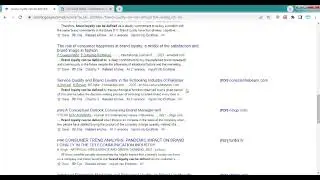 How to Search "Definition of the Variables" using Google Scholar