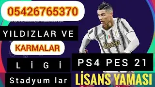 PES 2021 LİSANS YAMASI EFOOTBALL PS4  PES 2021 FULL LİSANS YAMASI KARMALAR LİGİ (PS5 VE PS4 UYUMLU)