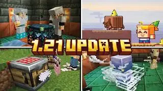 MINECRAFT 1.21! Autocrafter, Neuer Dungeon + Neuer Mob! - Minecraft Live 2023