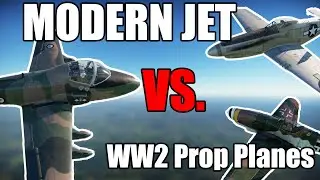 War Thunder - 10$ JET that DESTROYS props! (Strike Master)