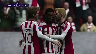 Timothe NKADA SCORES for Aalborg BK 3F SUPERLIGA eFootball PES 2021