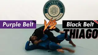 Purple Belt v Black Belt Thiago  - [Rolling/Sparring] Video Breakdown
