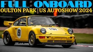 ONBOARD | US Autoshow 17th Aug 2024 | Porsche 964 Turbo | Bernie's V8's & Historic Outlaws | Race 1