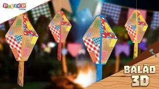 INSTRUÇÃO DE MONTAGEM BALÃO JUNINO