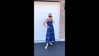 Maxi Dress Outfit 2022 | Maxi Dress Styling | Maxi Outfit Ideas | Denim Dress