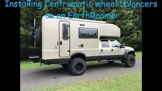 EarthRoamer Centramatic wheel balancer installation
