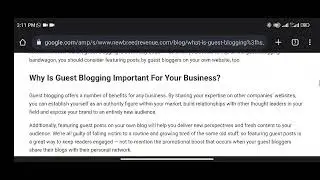What Is guest Blogging