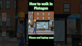 How to walk in Plotagon Scene laptop and phone user #plotagon #HowToWalkInPlotagon