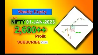 Live trading Banknifty nifty Options | 01/02/2023 | Nifty Prediction live ||
