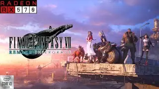 Final Fantasy 7 Remake Gameplay on core i3 10100f and amd rx 570
