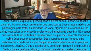 Perseverança do Cristão.