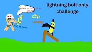 lightning bolt only challenge #hard