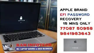 Forgot a Mac Firmware Password? Don't Panic Only 15 mins -Raminfotech Laptop Service Center Chennai