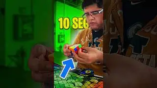 Armé el CUBO RUBIK en 10 segundos 😱 #rubik #rubikscube #cuborubik #speedcubing #cubos