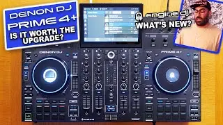 Is the PRIME 4+ worth the upgrade? Controller comparison & Engine DJ 3.1 demo! 