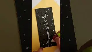 Diy card idea / birthday card idea  #diy #shorts #papercraft