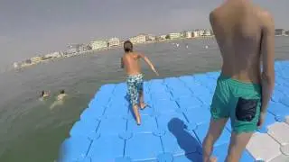 Diving from the platform