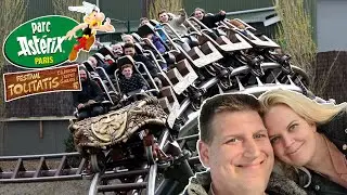 NEW ROLLERCOASTER TOUTATIS PARC ASTERIX