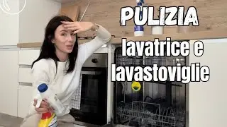 PULIZIA PROFONDA LAVATRICE E LAVASTOVIGLIE 🫧 🧽 / Natalia Liberati