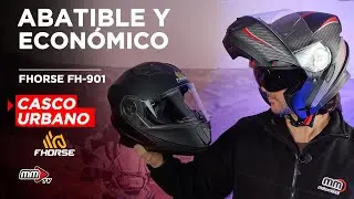 Casco abatible uso urbano con varios extra Fhorse JH-901 | Review
