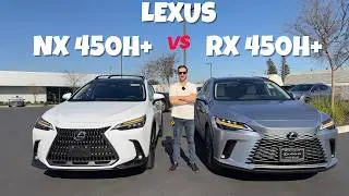 NX 450h+ vs RX 450h+ in 2026 Lexus