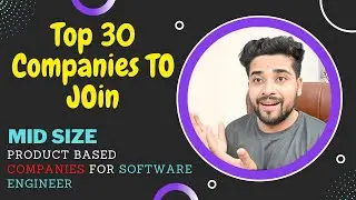 Companies to Join As a Fresher | Mid Size Product Based Companies List