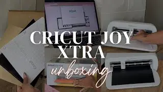 #cricut Cricut Joy Xtra Unboxing | Setting Up The Cricut Joy Xtra | Cricut Joy Xtra Set Up