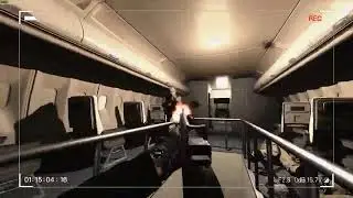 John Wick on a plane - Helmet cam style