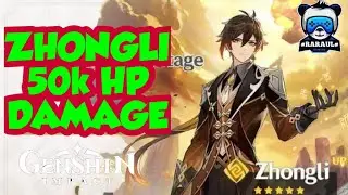Zhongli 50k hp - Genshin Impact