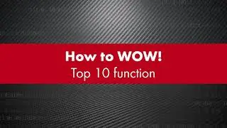 How to WOW! – Top 10 functions | WOW! Würth Online World