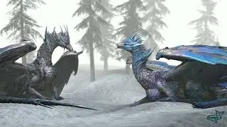 Velkhana be socializing...