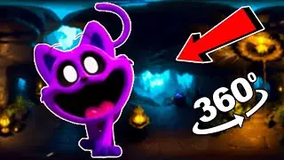360° VR Video | Finding CatNap | Poppy Playtime Chapter 3 | 360° VR Video