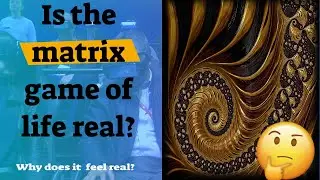 Is the matrix game of life real? why does it feel real? matrix game of life real?