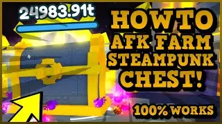 HOW TO AFK FARM STEAMPUNK CHEST WITH ANY TEAM (100% WORKS) - Roblox Pet Simulator X