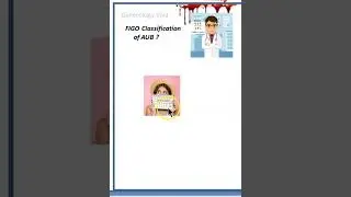 Gynecology 180 PALM COEIN AUB FIGO Classification viva question