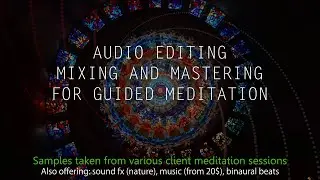 pdkmusic.com - Audio editing for guided meditation programs.