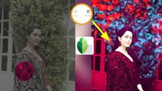 Snapseed Realistic Face Smooth Background Colour Change | Snapseed Face Smooth Photo Editing