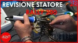 Vespa Rally 200 - Revisione statore (28)