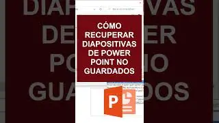 Como Recuperar Archivos de Power Point No Guardados