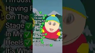 Cartman Is A Pink Pony Girl 💅