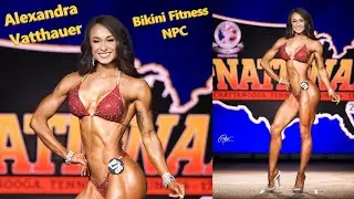 ALEXANDRA VATTHAUER Bikini Fitness NPC Junior Nationals