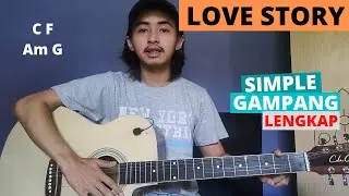 CHORD SIMPLE GAMPANG (Love Story - Taylor Swift) (Tutorial Gitar)