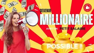 Becoming a MILLIONAIRE with a LOW income = POSSIBLE!! 💰💰