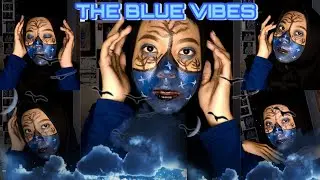 TUTORIAL MAKE UP ART FACE PAINTING BLUE VIBES || PEMULA WAJIB NONTON!! || CALON ORKAY